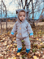 Little Bunny wool playsuit