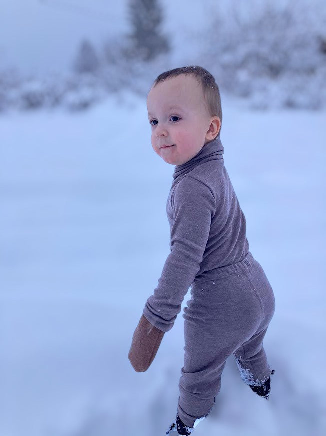 Trousers in merino wool