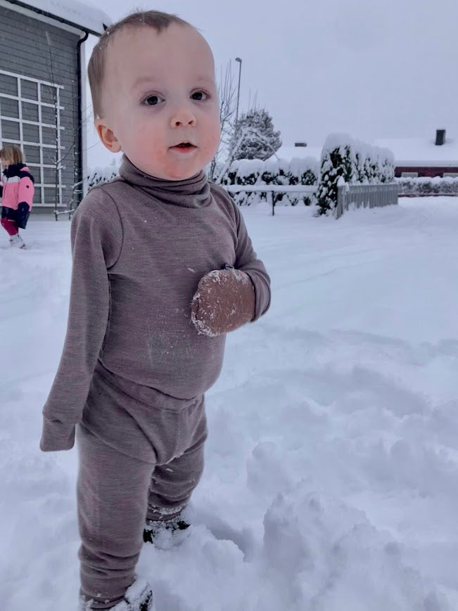 Trousers in merino wool