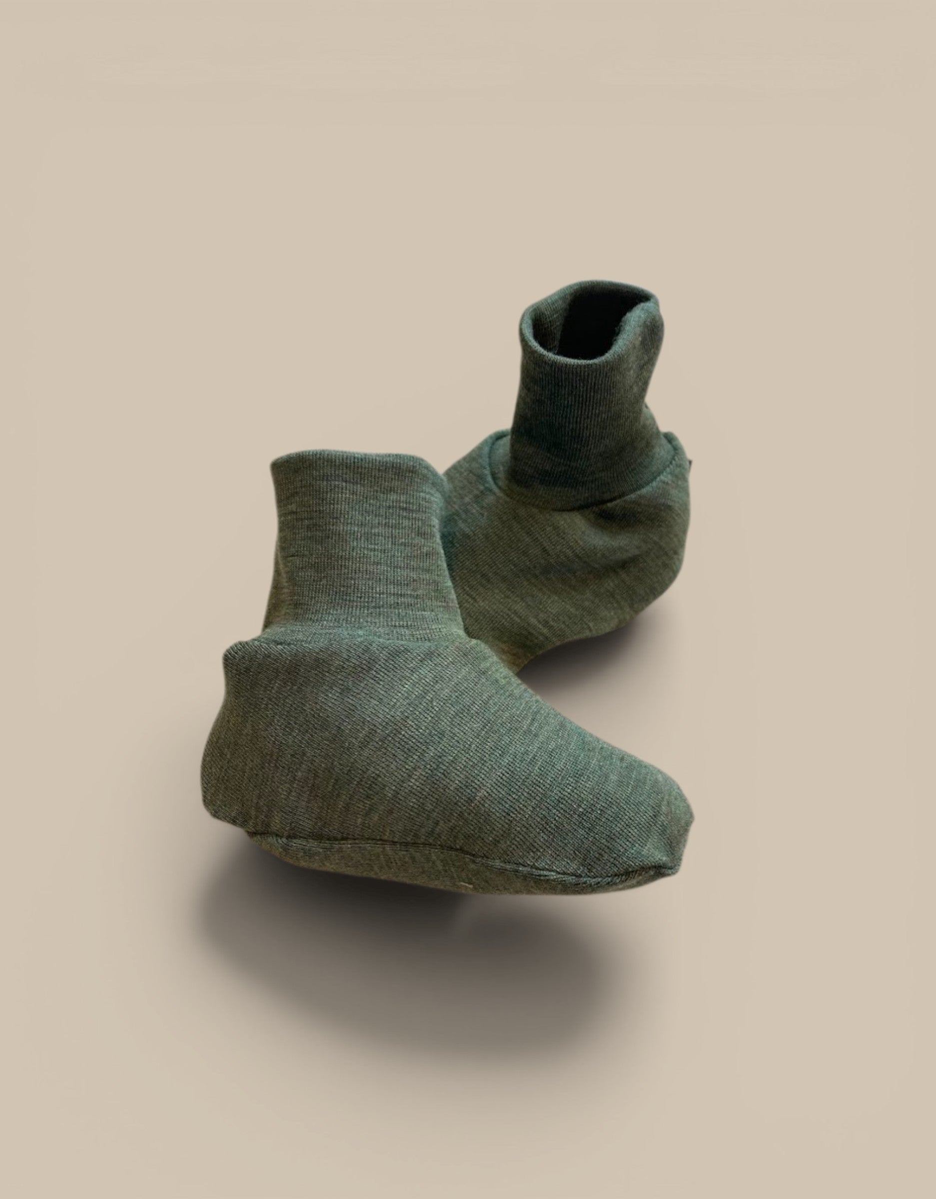 Merino wool booties
