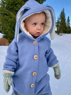 Little Bunny wool playsuit