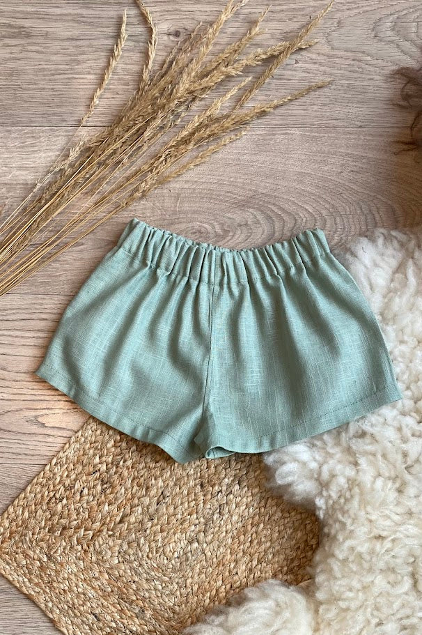 Linen shorts