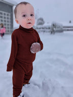 Body with turtleneck in merino wool - Pre-Order